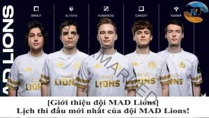 [Giới thiệu đội MAD Lions] Lịch thi đấu mới nhất của đội MAD Lions!
